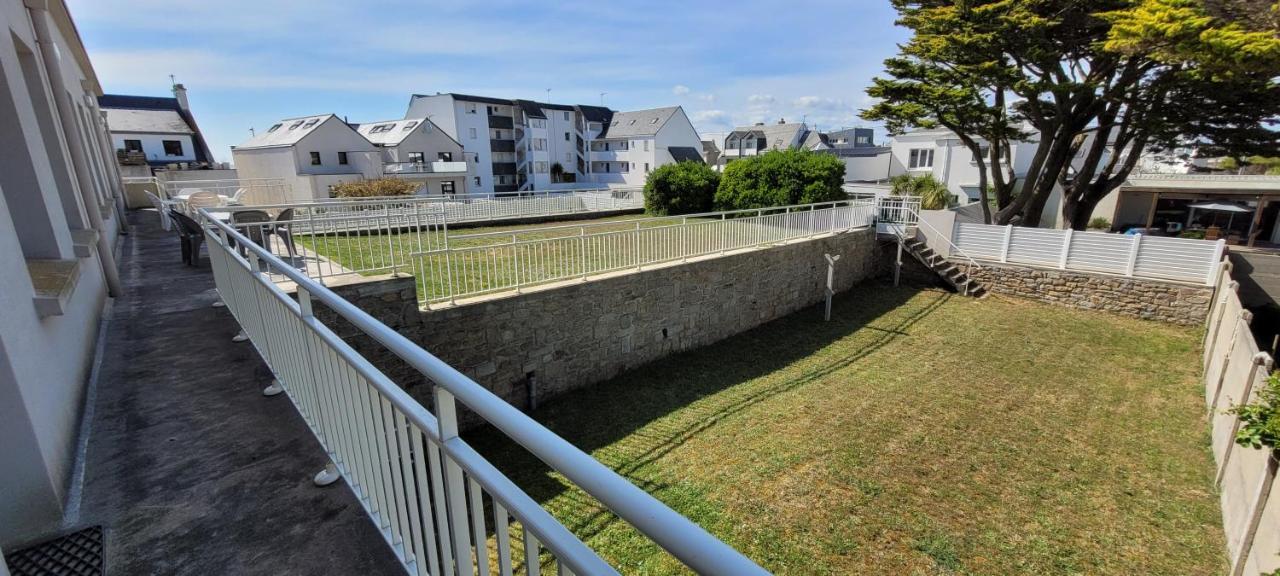 T3 “Groix“- 50 m de la plage de Fort Bloqué/Ploemeur Exterior foto